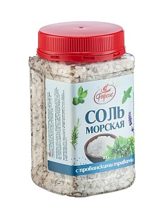 Соль морская пищевая крупная с прованскими травами 400 грамм